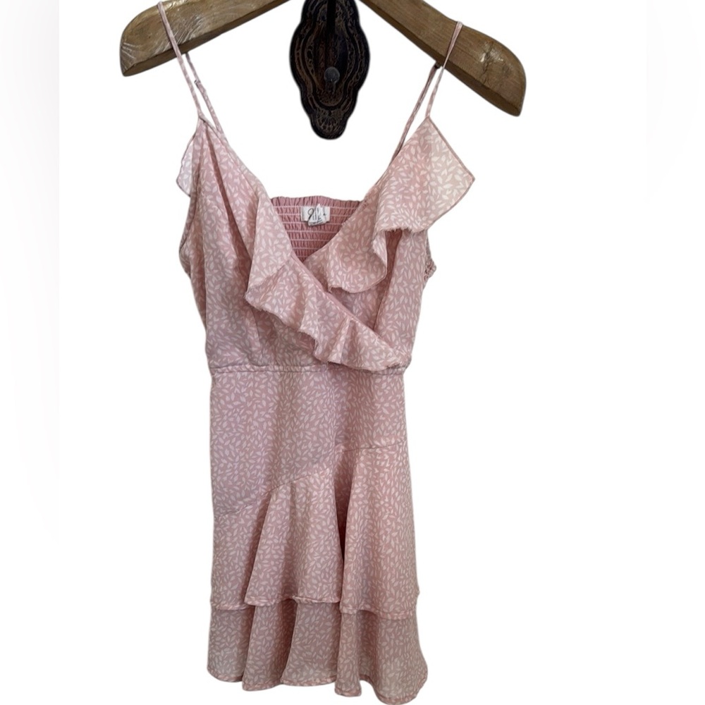 Japna Blush Pink Patterned Dress